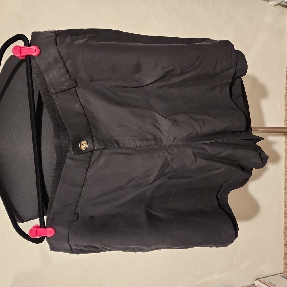 Torrid Black Linen Shorts